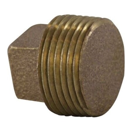 Midland Industries 12 BRONZE SQ HD SOLID PLUG 44673